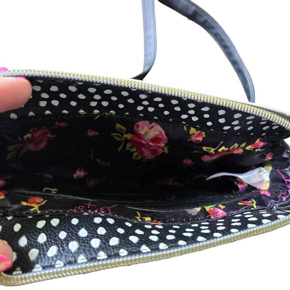 Betsey Johnson Call Me Maybe Crossbody Bag Pokadot Telephone Unique - Picture 8 of 8